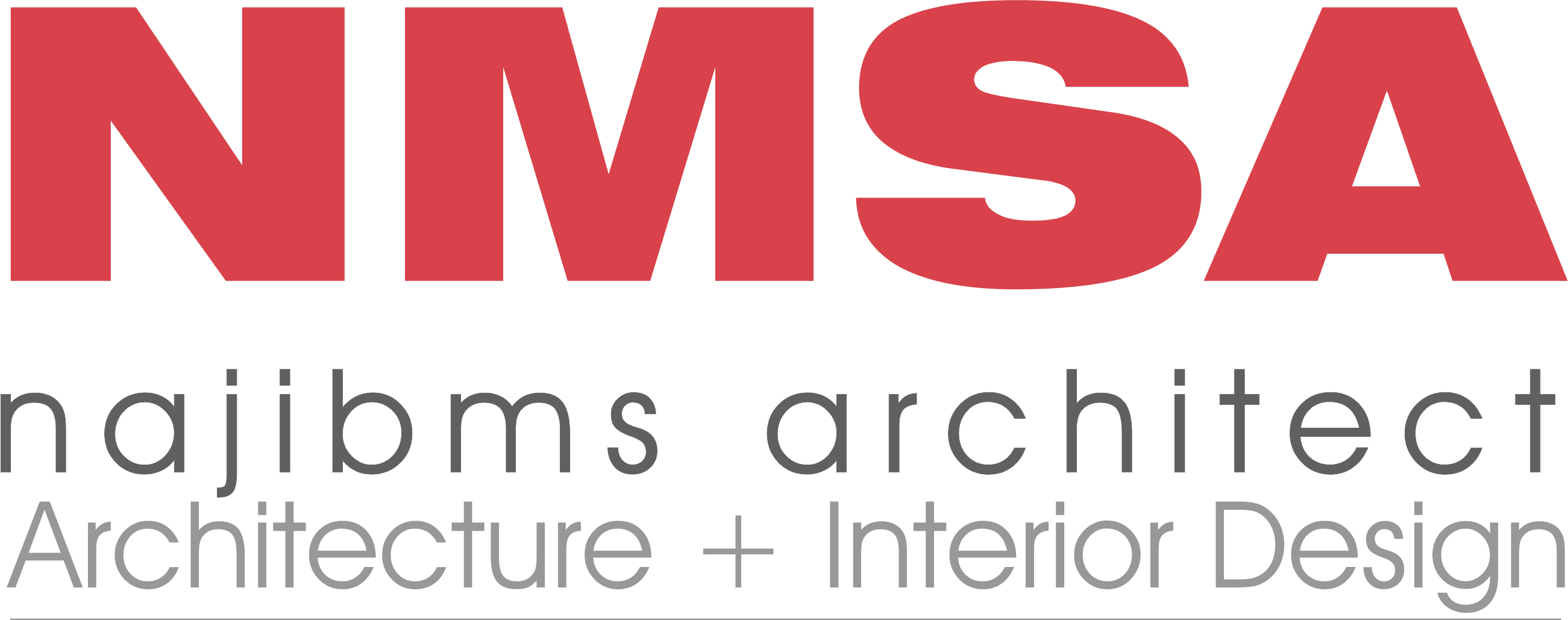 NMSA — najibms architect, Architecture + Interior Design